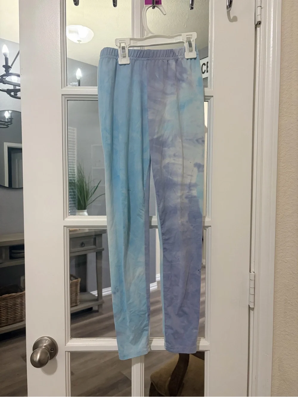 Old Navy Girls Tie-Dye Blue & Purple Leggings